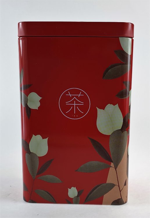 Банка для чая китайская железная, 150г, 15 см