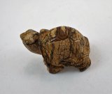 Черепаха из желтокоричневого джаспера, 6 см