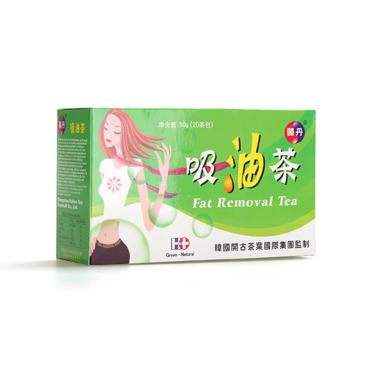 Китайский чай с черным кунжутом для похудения Fat Removal Tea, 20 ф/п